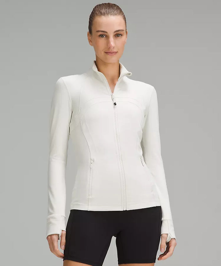 Lulu™ Define Jacket & High Rise Align Pant (White)