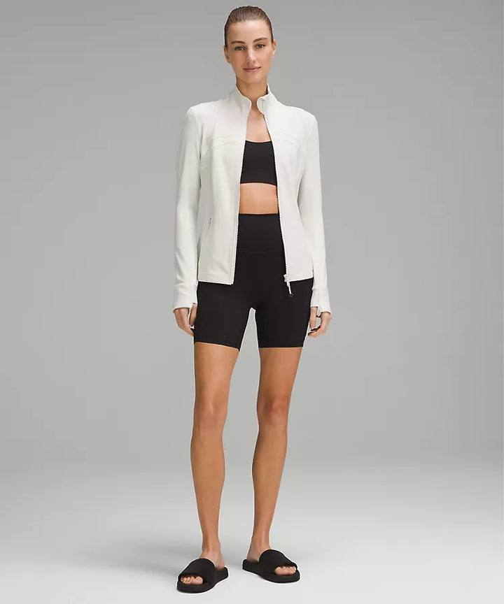 Lulu™ Define Jacket & High Rise Align Pant (White)