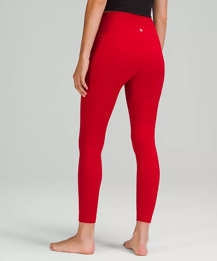 Lulu™ Define Jacket & High Rise Align Pant (Red)