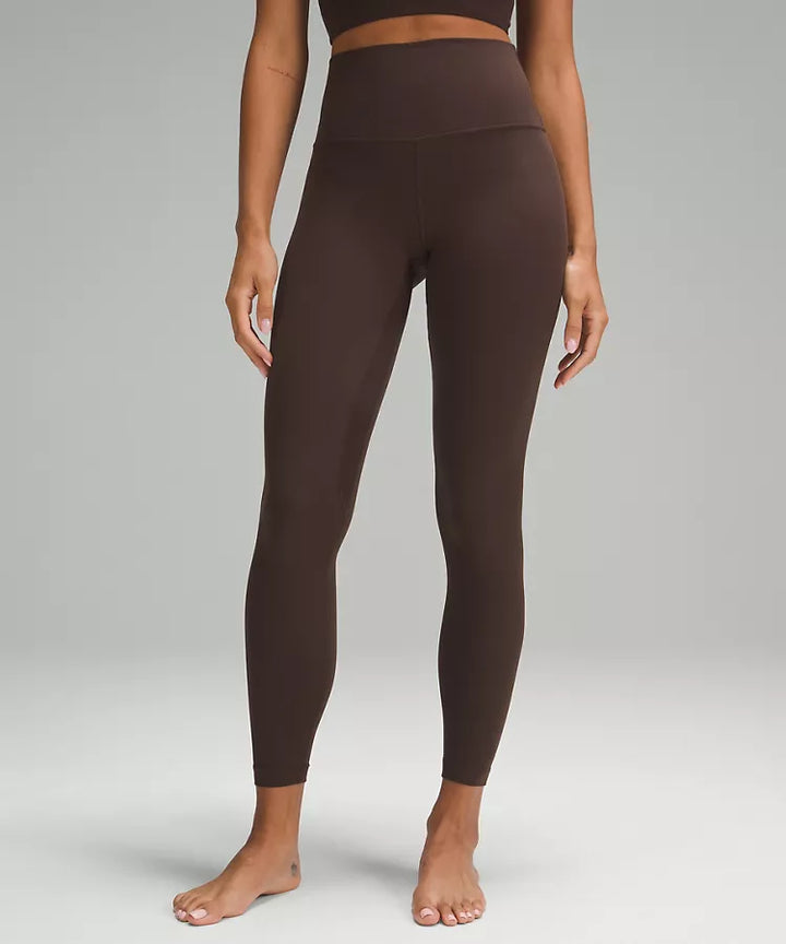 Define Jacket & High Rise Align Pant (Brown)