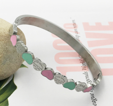 Love Charm Bracelet - Silver