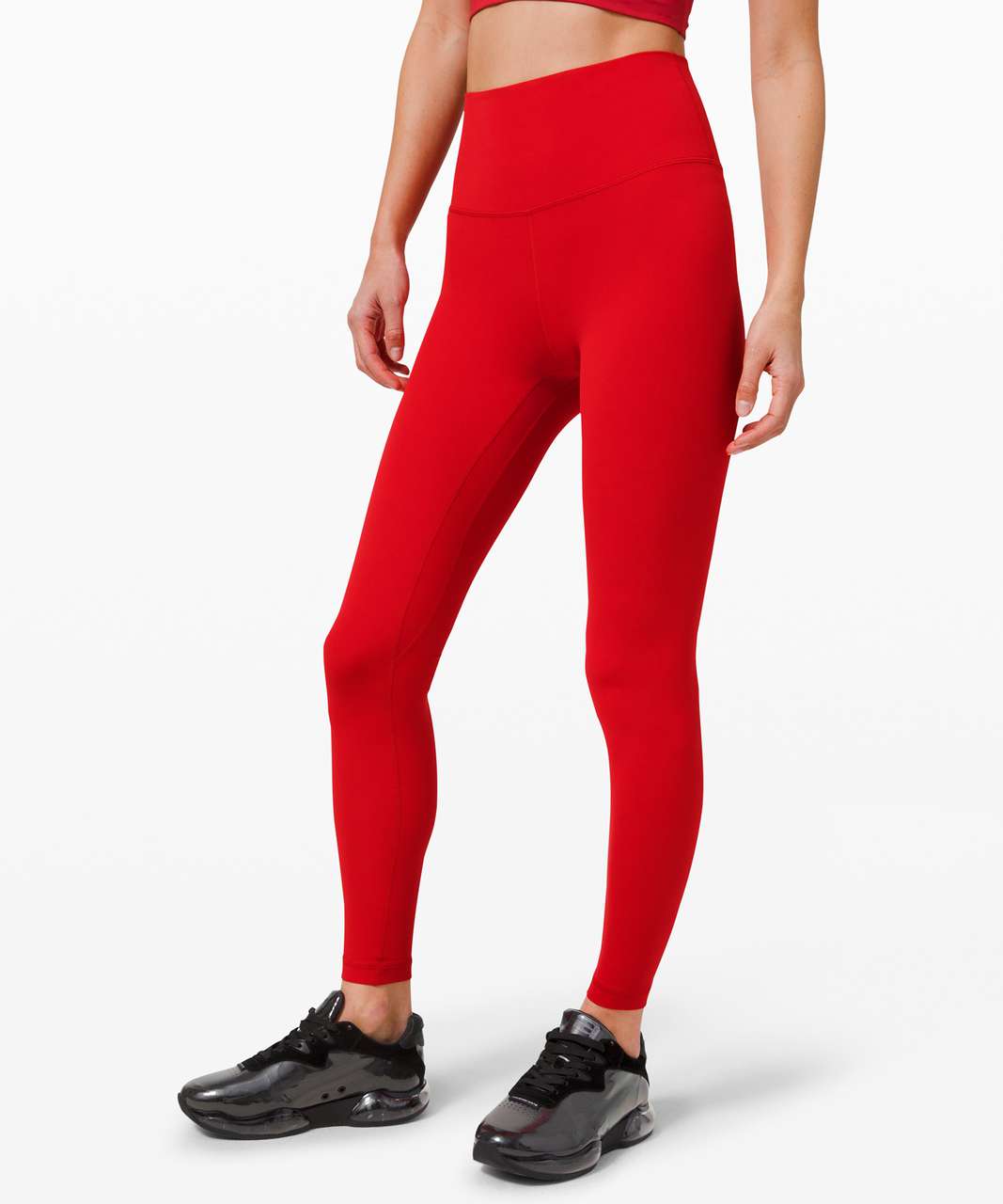 Lulu™ Define Jacket & High Rise Align Pant (Red)