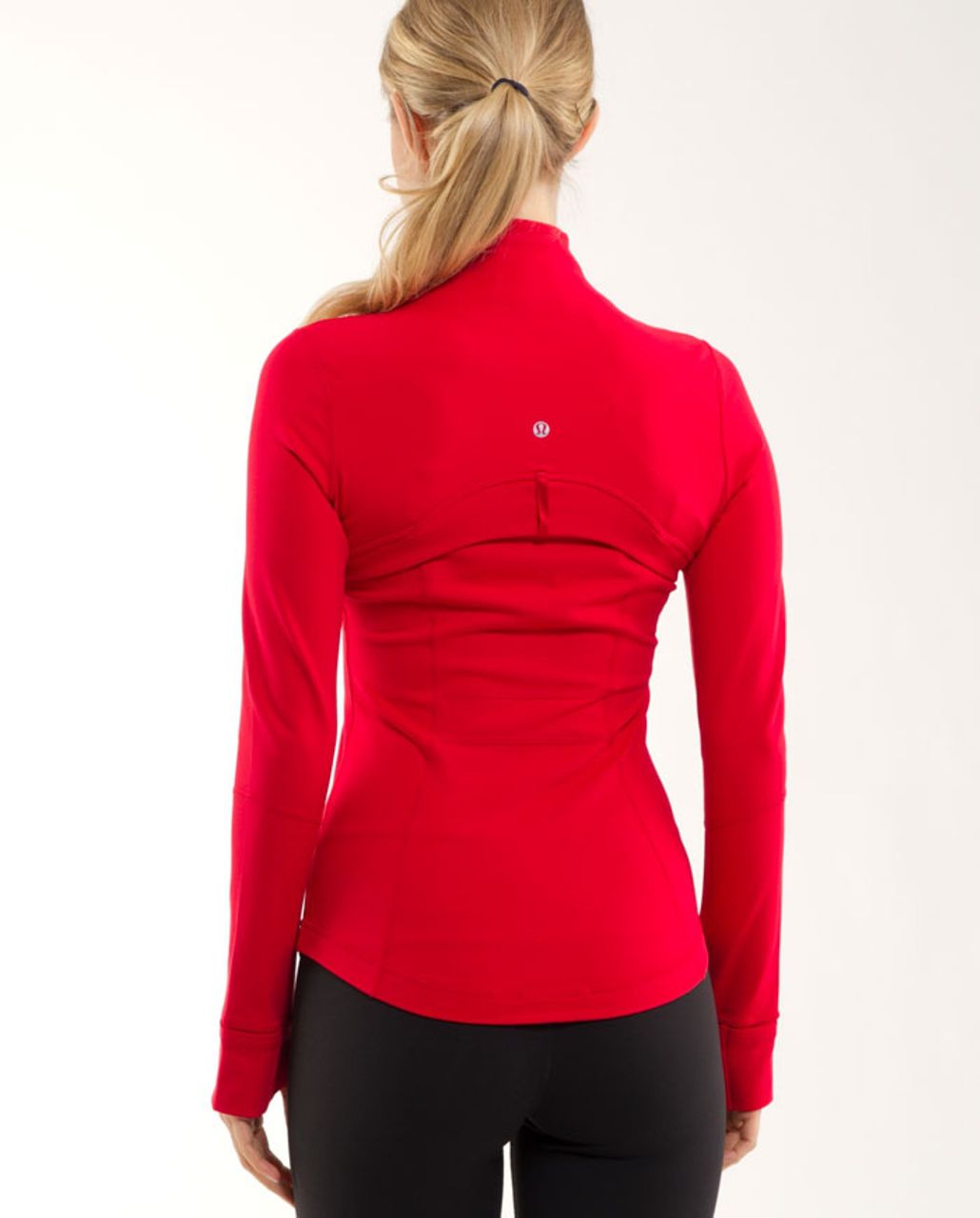 Lulu™ Define Jacket & High Rise Align Pant (Red)